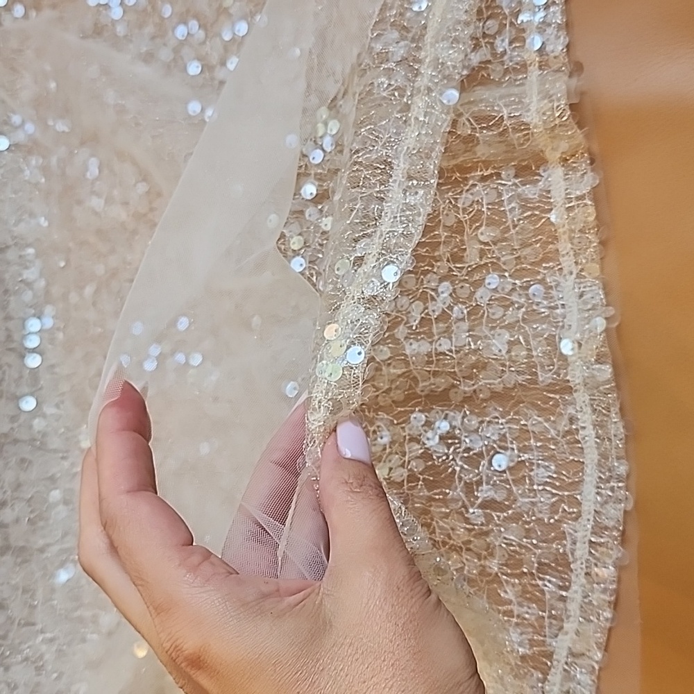 Jason WU Sheer Sequin Midi-Skirt - Picture 5 of 16
